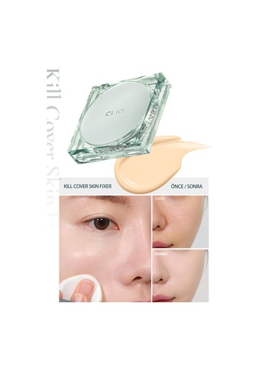 Clio Kill Cover Skin Fixer Cushion SPF50+ 19W Vanilla
