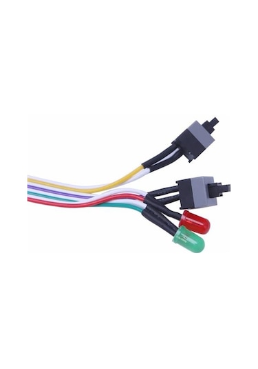 Powermaster Pm-14367 Bilgisayar Pc Kasa Kablosu 65cm Power Led, Hdd Led, Reset Sw, Power Sw