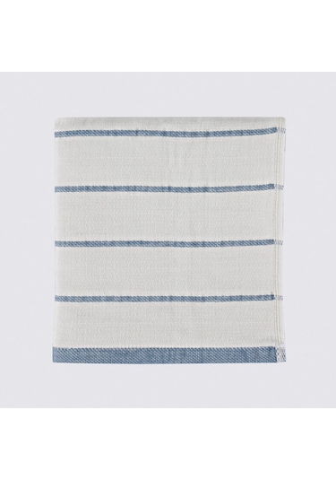 Ecocotton Elis Açık Mavi-krem 3 Parça Organik Mutfak Havlu Seti 40 X 60 Cm. Mavi - Krem