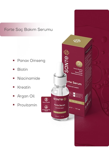 Sante Plus Dökülme Karşıtı Ve Yenileyici Saç Bakım Serumu 30 ML