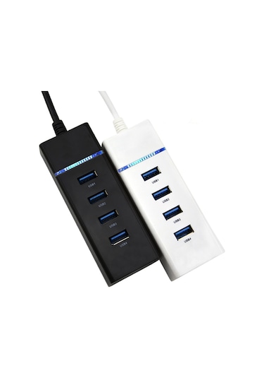 4 Port Usb Hub 3.0 Usb Çoklayıcı Işıklı Usb Çoğaltıcı Switch
