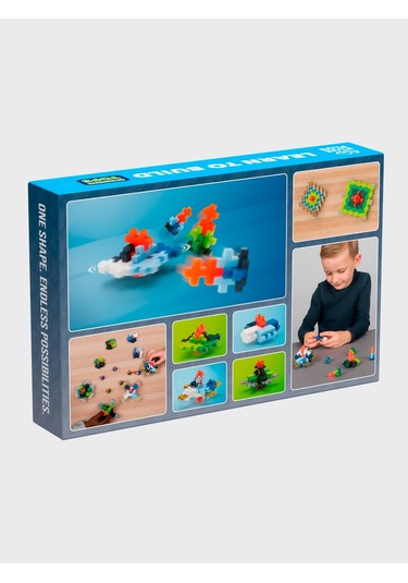 Plus - Plus Minecraft Temalı Learn To Build Spinning Tops Renkli Topaçlar Lego Yapı Oyuncağı