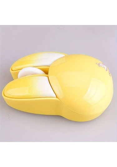 Besthome1 Kablosuz Sessiz Pippi Tavşan Fare Füme Rengi Diğer