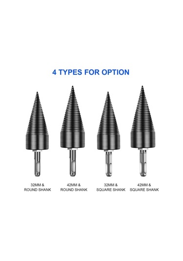 Pazly Titrekli Karbon Çelik 32mm Odun Bölme Matkap Ucu - Dayanıklı Ve Kolay Kullanım