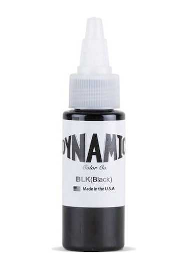 Dynamic Black - Siyah Tattoo Dövme Boyası - 1oz/30ml