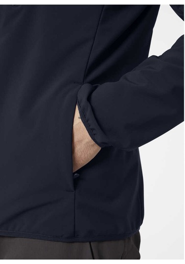 Helly Hansen Crew Jacket 2.0 Erkek Softshell Mavi Lacivert