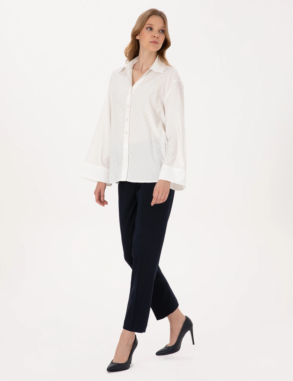 Pierre Cardin Kadın Lacivert Pantolon 50318977-vr033 Lacivert