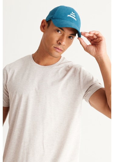 Ac&Co / Altınyıldız Classics Slim Fit Bisiklet Yaka Kısa Kol Pamuklu Erkek Tişört Bej Melanj Bej Ac&Co / Altınyıldız Classics Slim Fit Bisiklet Yaka Kısa Kol Pamuklu Erkek Tişört Bej Melanj Bej