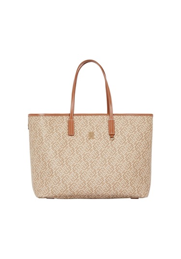 Th Monoplay Leather Tote Kadın Yeşil Çanta - Aw0aw17416 Yeşil