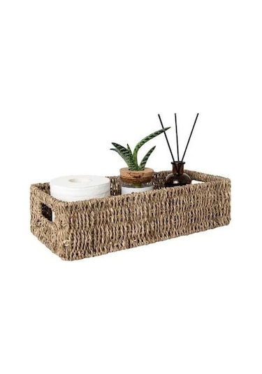 Fastbuy Tuvalet Sepeti, Duş Altı Tutucu, Bitki Ve Şişe Saklama, Füme Banyo Dekor Füme