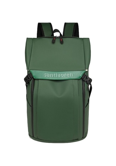 Str-8105 Büyük Kapasiteli Seyahat Spor Günlük Unisex Sırt Çantası Yeşil Yeşil