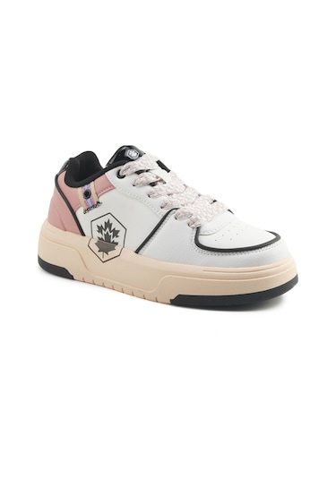 Lumberjack Sempre 5pr Beyaz Kadın Sneaker 000000000102025621 Beyaz-pembe