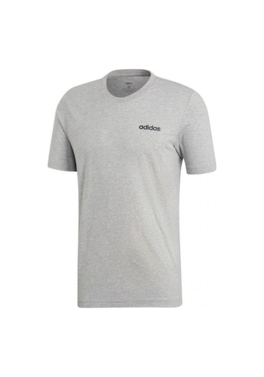 Du0382 Ess Plain Tee Gri Adidas Erkek Pamuklu Tişört
