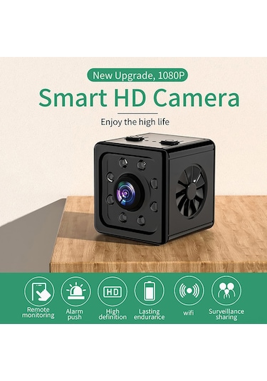 Springsun A9 X6d Dış Mekan Kamera, 1080p Hd Akış, Kablosuz İzleme, 2 Saat Pil Ömrü, Tf Kart Kaydı, Ev/ofis Güvenlik Kamerası