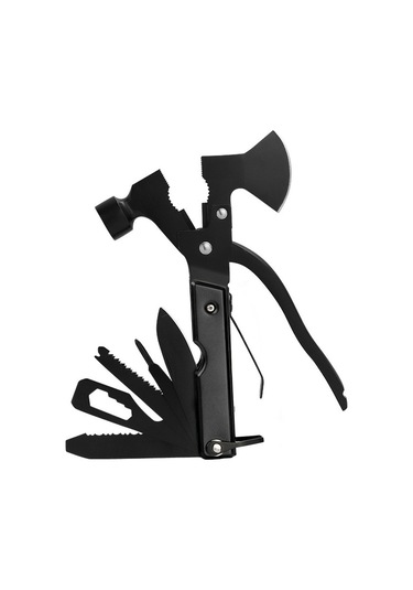 Tcherchi 18 Fonksiyonlu Paslanmaz Çelik Kamp Baltası Ve Çekiç