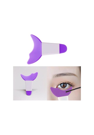 Suntek Çok İşlevli Eyeliner Şablonlar Silikon 6.9cmx5cm-mor
