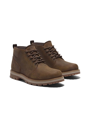 Timberland Britton Road Mid Lace Up Waterproof Chuk Erkek Günlük Bot Tb0a69twem61 Kahverengi Kahverengi