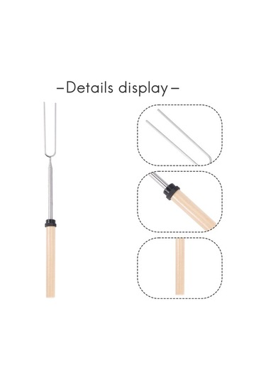 Ulzyvf Ve Sosis Pişirme Marshmallow Kamp İçin Diğer Çubuğu, Ateşi Lu Diğer