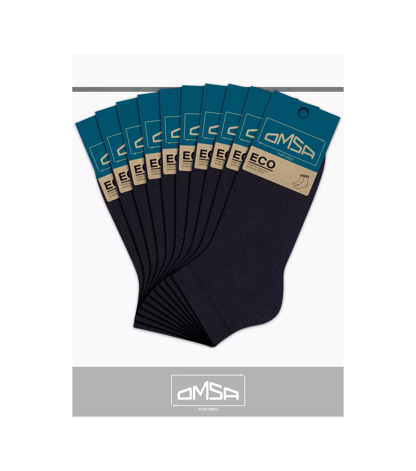 Omsa 10 Çift Pamuklu Kız Çocuk Kısa Yaz Çorapları Ayakkabılık 29005958 Mavi