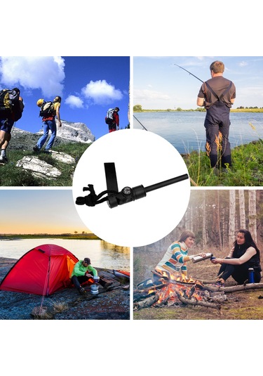 Neevoyu Çok Amaçlı Hayatta Kalma Çakmaklı Çakmaktaşı Seti - Pusula Ve Düdük Dahil Siyah