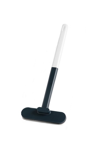 Yaleker Pencere, Koltuk, Halı Temizleme Fırçası - Islak/kuru Çift Kullanım, Çıkarılabilir Sap, Duvar Takılı, Geniş Başlı, Yıkama Kolay Mavi-beyaz