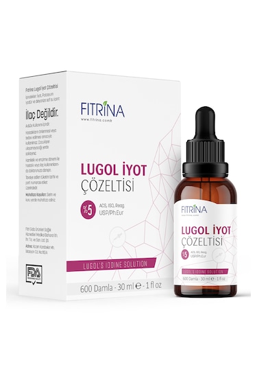 Fıtrina Lugol %5 İyot Çözeltisi 30 ML