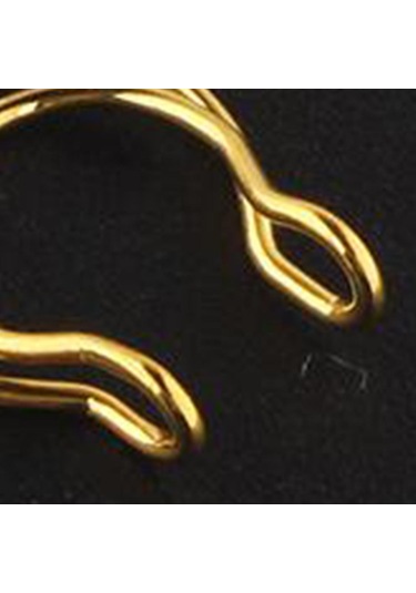 Suntek Paslanmaz Çelik Burun Halkası 8mm Döngü Çember Altın