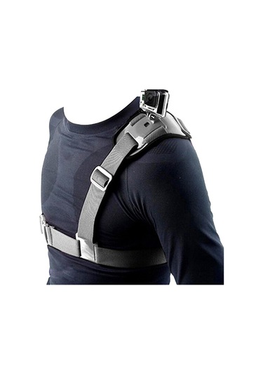 Padalink Gopro Hero Kamera Çantası, Ayarlanabilir Nylon Askı, Outdoor Spor Fotoğrafçılığı İçin, Gömülü Görüntü Kaydı, Omuz Dizaynı, Sırt Açıdan Çekim