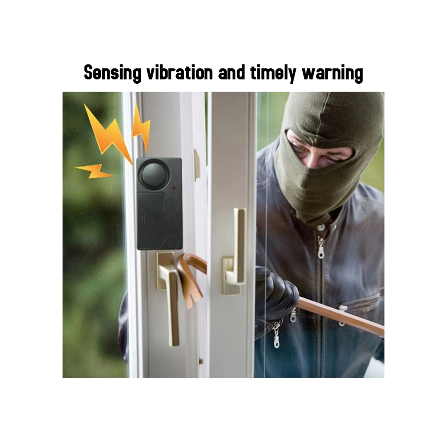 Xindoker Bisiklet, Motosiklet Ve Elektrikli Bisiklet İçin Kablosuz Titreşim Alarmı - 110db Ses, 10 Seviye Hassasiyet Ayarlamalı, Kol Saati Kumandaslı, Anti-calma Sensörü