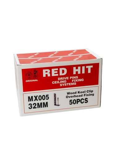 Red Hit Mx005 L Köşebentli Barutlu Çivi 50 Li Paket