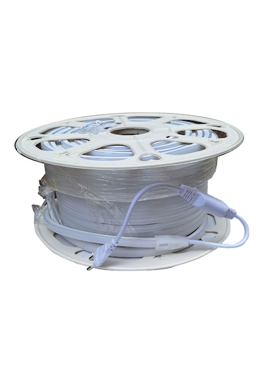 Sunlight Neon Şerit Led 100 Metre 220v 10x10 Mm 4000K Gün Işığı