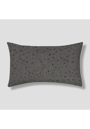 Sezyon Yuna Desenli 30x50 Zeytin Grisi Kırlent Kılıfı Zeytin Gri