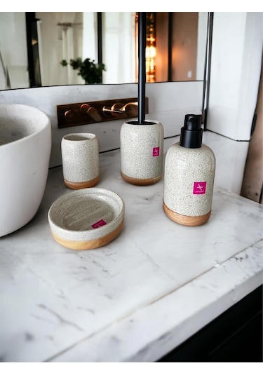 Primanova Cartri Bej Diş Fırçalık