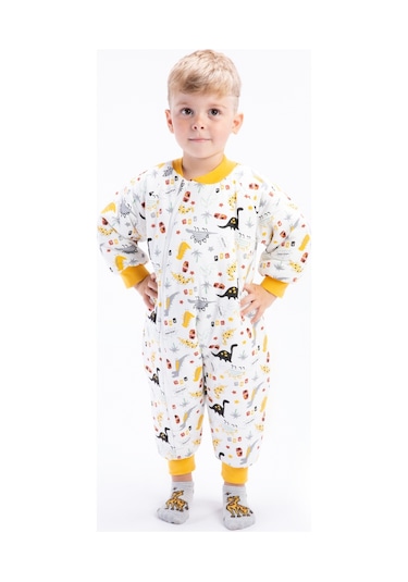 Dino Figürlü Kız Erkek Çocuk Uyku Tulumu 001
