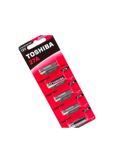 Toshiba 27A BP-5C 12V Alkalin Pil 5'li