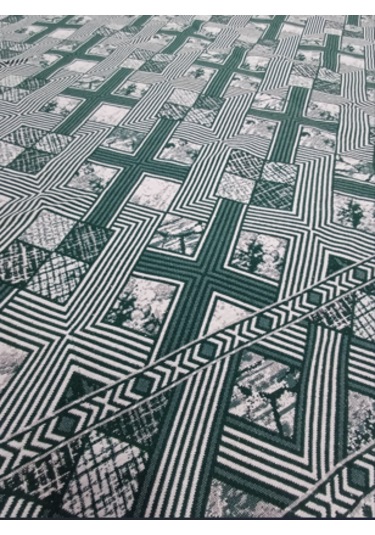 Savan Dokuma Halı Örtüsü 6m² Yeşil