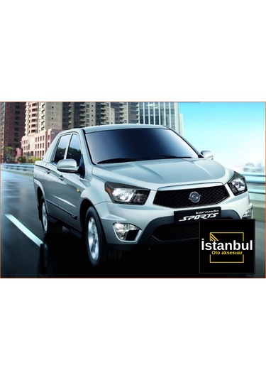 Ssangyong Korando Sport Krom Cam Rüzgarlık Takımı