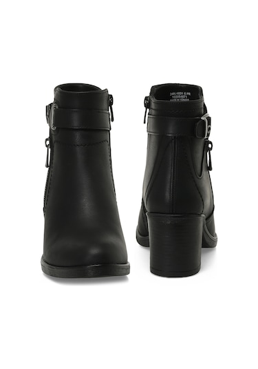 Butigo 24k-1031 5pr Siyah Kadın Topuklu Bot 000000000102054671 Siyah