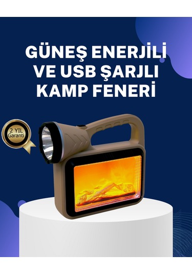 Nrzsnt Solar Alev Lambası Kamp, Bahçe Ve Dış Me İçin