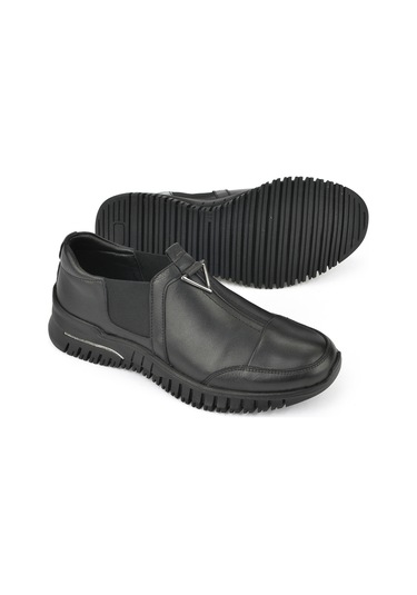 Ziya, Kadın Hakiki Deri Konfor Ayakkabı 15355z2888 Siyah 14355z2888 000 Siyah