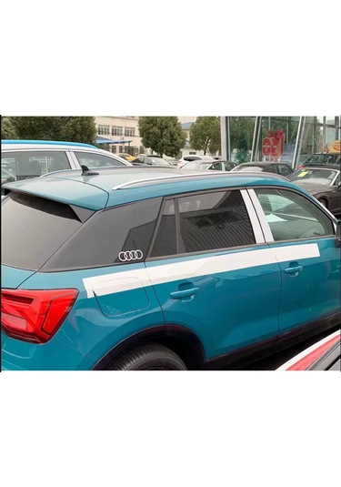 Audi Q2 2018 2022 Tavan Çıtası Oem Krom Silver