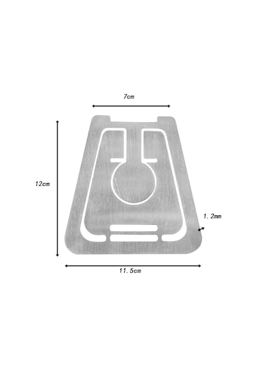 Homyl Madalya Standı Spor Kitaplık Madalyaları 12cmx11.5cmx7cm Gümüş