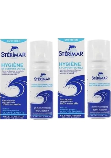 Deniz Suyu Burun Spreyi 100 Ml-2 Adet-skt:01/2027