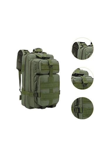 Pazly Büyük Kapasiteli Yeşil Yürüyüş Sırt Çantası - Spor Ve Outdoor İçin Yeşil