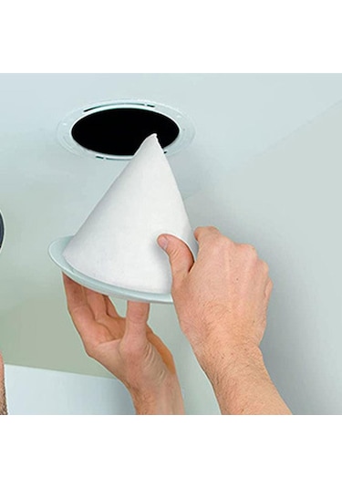 Homyl 20x Konik Egzoz Valfi Filtreleri Ev Banyo Mutfak Için Beyaz