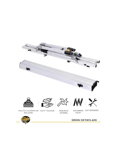 Funky Chairs Elite Alüminyum Teleskopik Ayaklı Kamp Piknik Masası