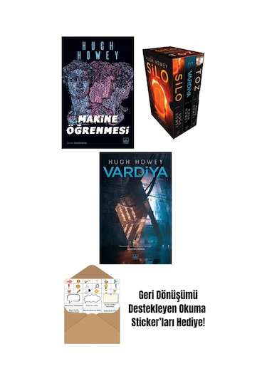 Makine Öğrenmesi + Wool Serisi Kutulu Set 3 Kitap + Vardiya Wool Serisi 2. Kitap