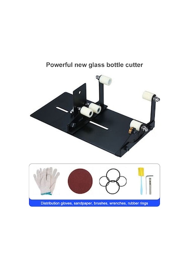 Cam Şişe Kesici Paslanmaz Çelik Ayarlanabilir Dıy Şişe Kesme Makinesi / Şişeler İçin