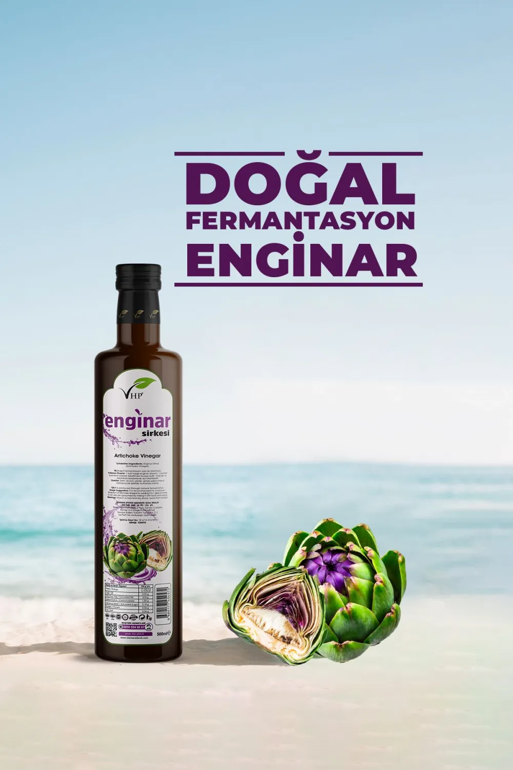 Vhp Enginar Sirkesi 500 Ml
