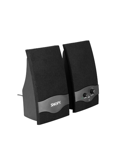 Snopy Sn-84 3W Rms 1+1 Siyah Usb Hoparlör Siyah